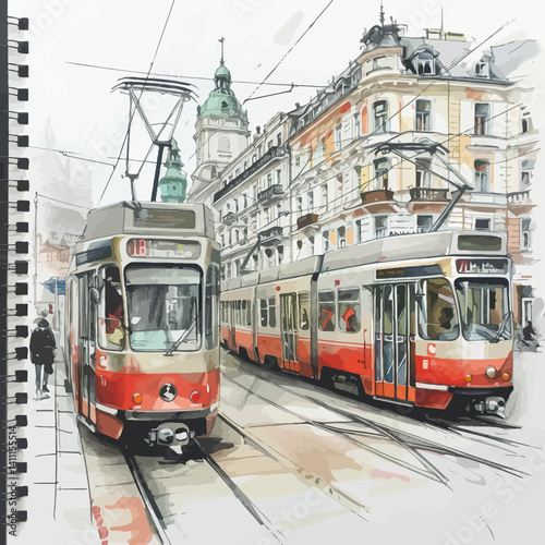 tram in lisbon