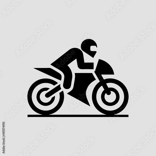 silhouette of a man riding a bike
