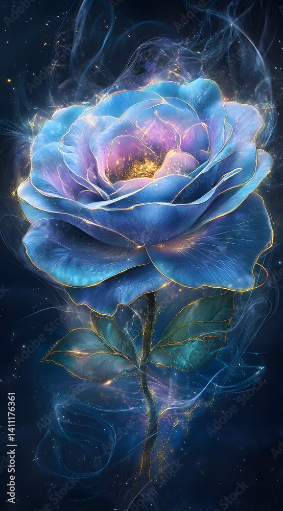Obraz premium High definition creative rose pattern