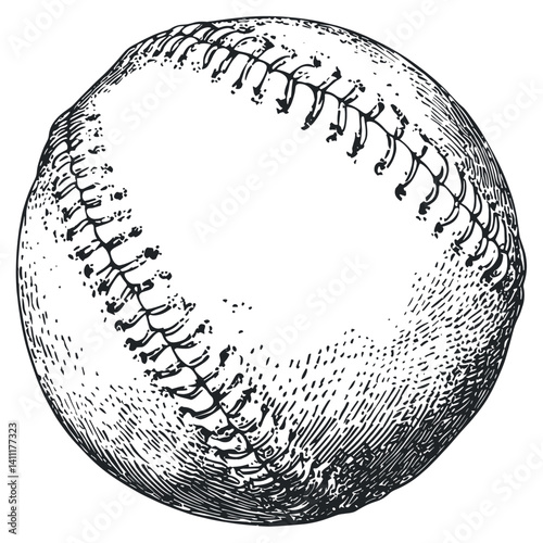 Baseball sports black white vector