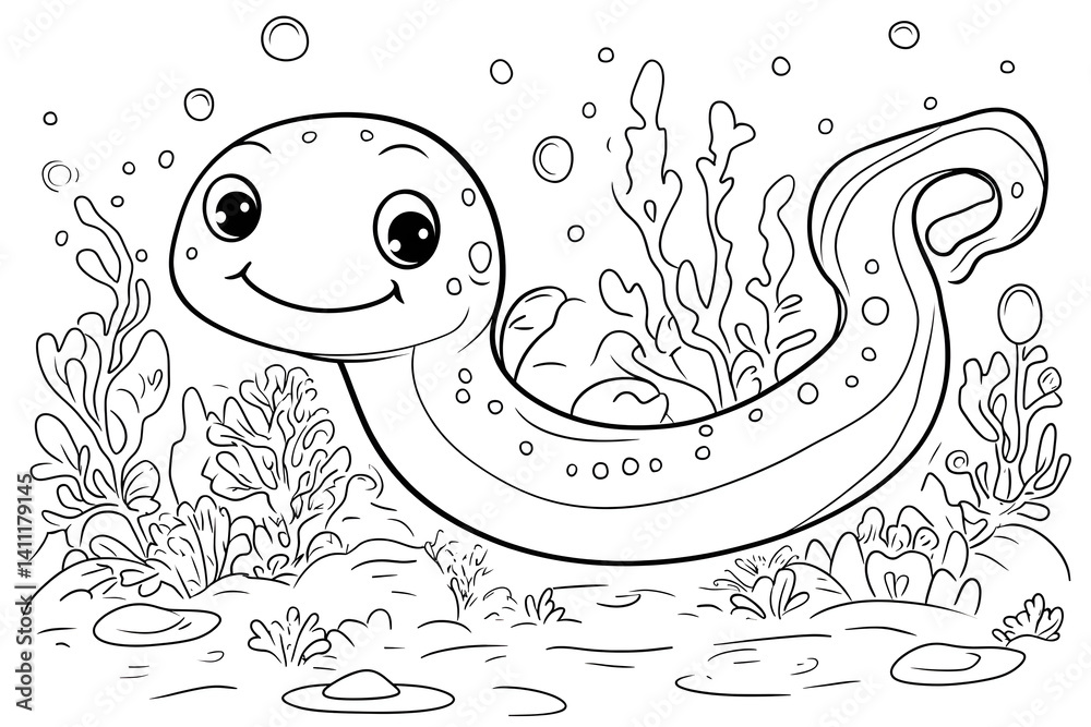 Whimsical creature illustration