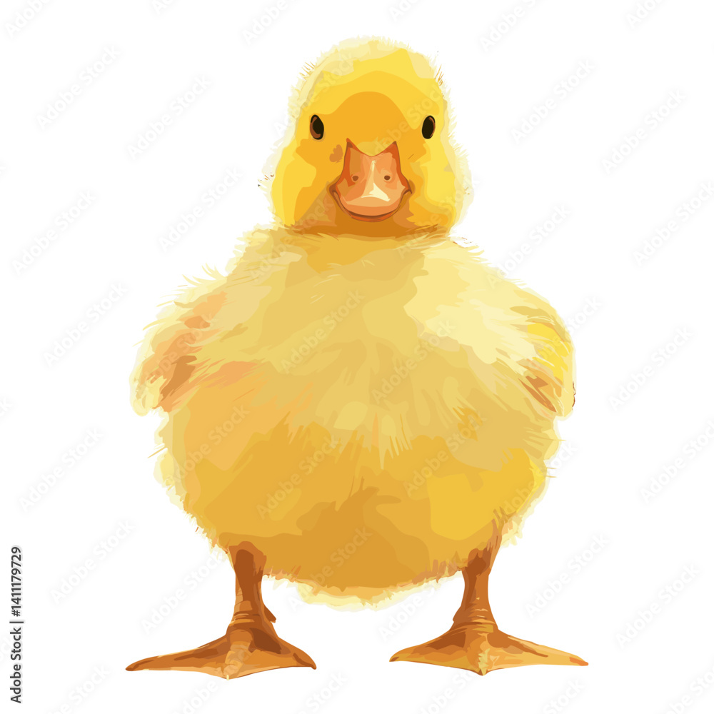 Duckling illustration duckling animal vector
