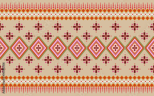 red and white lace pattern