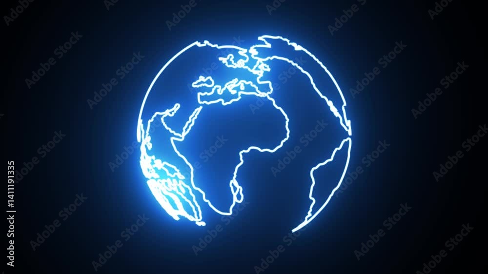 World Map Globe Icon. 4K Global Connectivity, Travel and International Concept.Earth round icon isolated . World Map Globe Icon. 4K Global Connectivity, Travel and International Concept.Earth round icon isolated .
