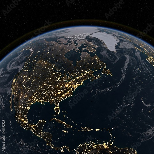earth and moon