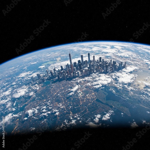 earth and moon