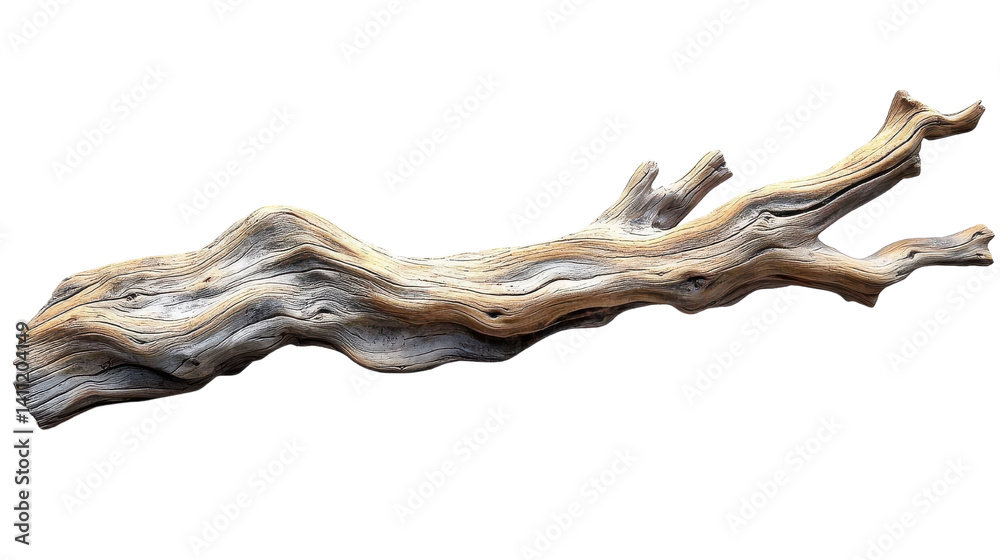 driftwood piece isolated on white background. driftwood piece isolated on white background.