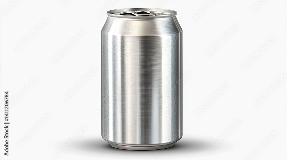 330 ml aluminum beverage can isolated on a white or transparent background, PNG 330 ml aluminum beverage can isolated on a white or transparent background, PNG