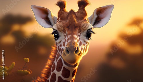 Portrait Giraffe