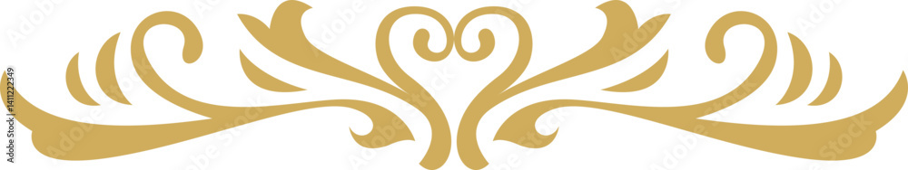 Obraz premium Luxury Ornamental Design Element Set