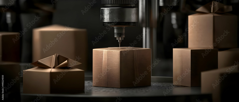 Automated Gift Box Production Automated Gift Box Production
