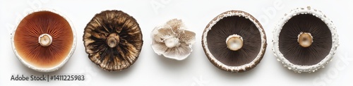 Assorted Mushroom Caps photo