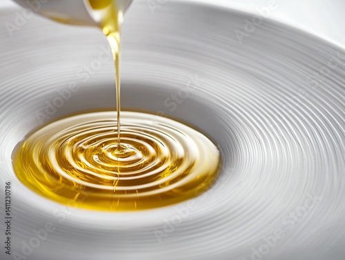 Pouring Olive Oil