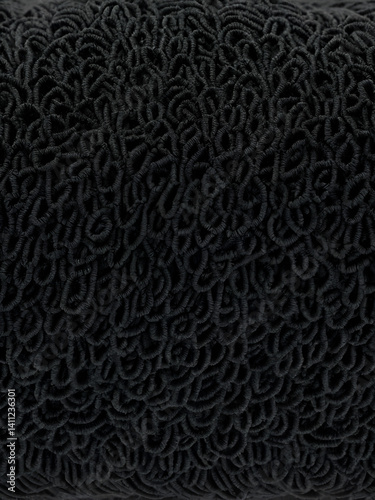 chenille noire