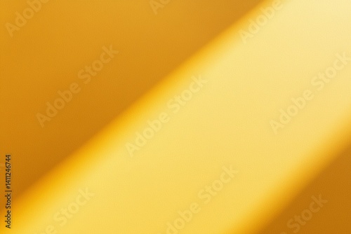 Obraz na płótnie A yellow wall with a shadow on it w salonie