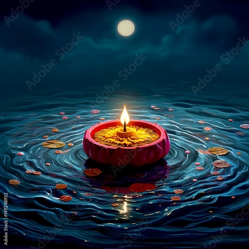 Full Moon Reflections – Devotion on Tranquil Waters