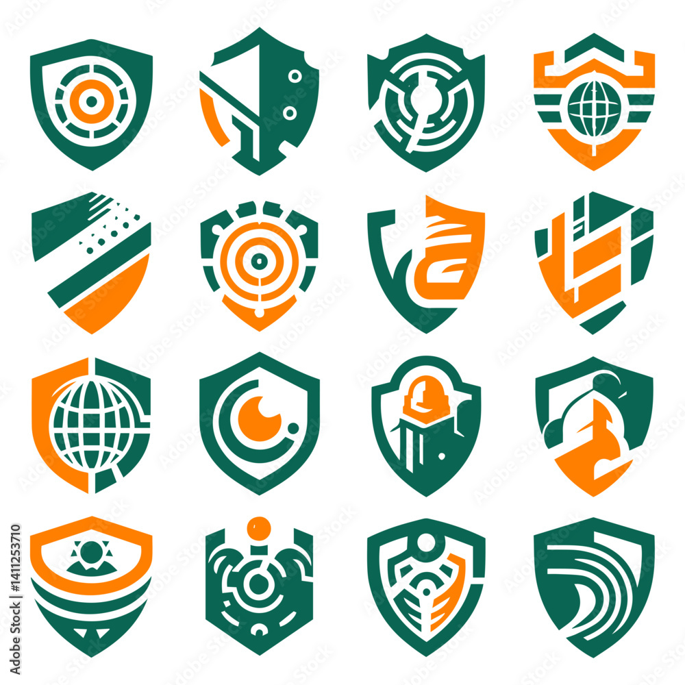 Geometric Dyna Shield Group Angular Badge Shields Abstract Art Bundle Geometric Dyna Shield Group Angular Badge Shields Abstract Art Bundle