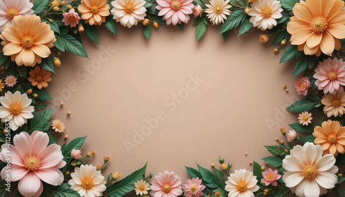 Wallpaper Mural frangipani flower border Torontodigital.ca