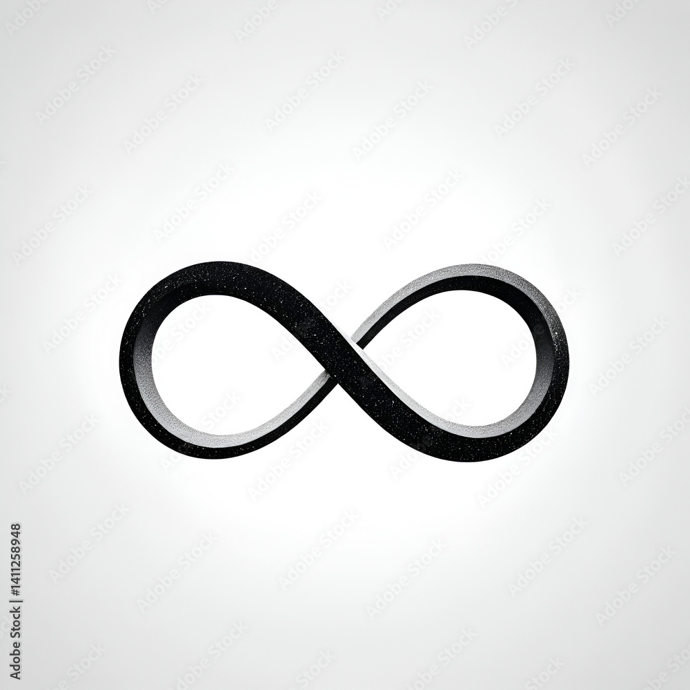 A simple yet powerful image of an infinity sign, symbolizing endlessness and continuity A simple yet powerful image of an infinity sign, symbolizing endlessness and continuity