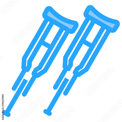 Crutches Icon