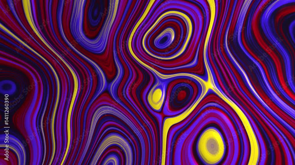 Abstract shapes background in colorful animation video Abstract shapes background in colorful animation video