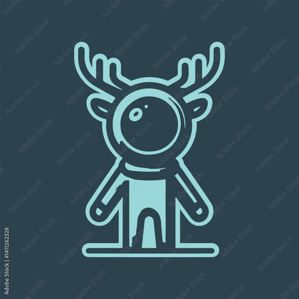 human deer vector design human deer vector design