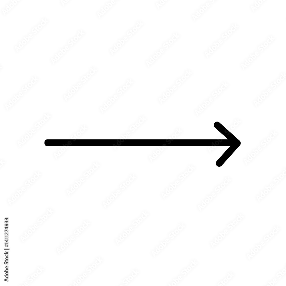 Fototapeta premium send arrow sign