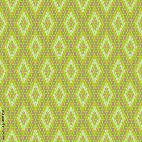 Beautiful vintage seamless pattern design by geometric 