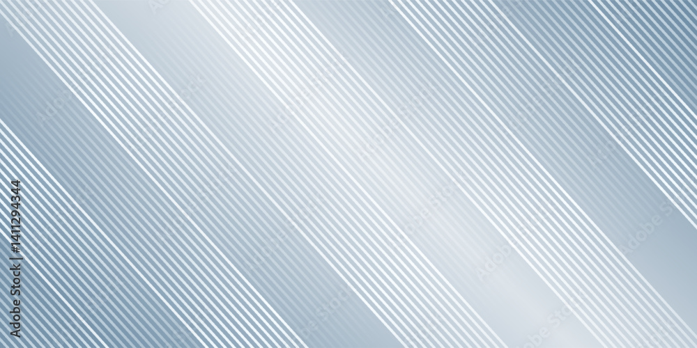 Obraz premium Abstract lines on gray background. Geometric stripe line art design for poster, brochure, cover, website, banner. modern