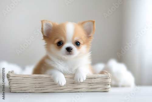 lovely chihuahua puppy,