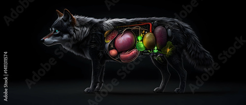 Wolf Internal Organs photo