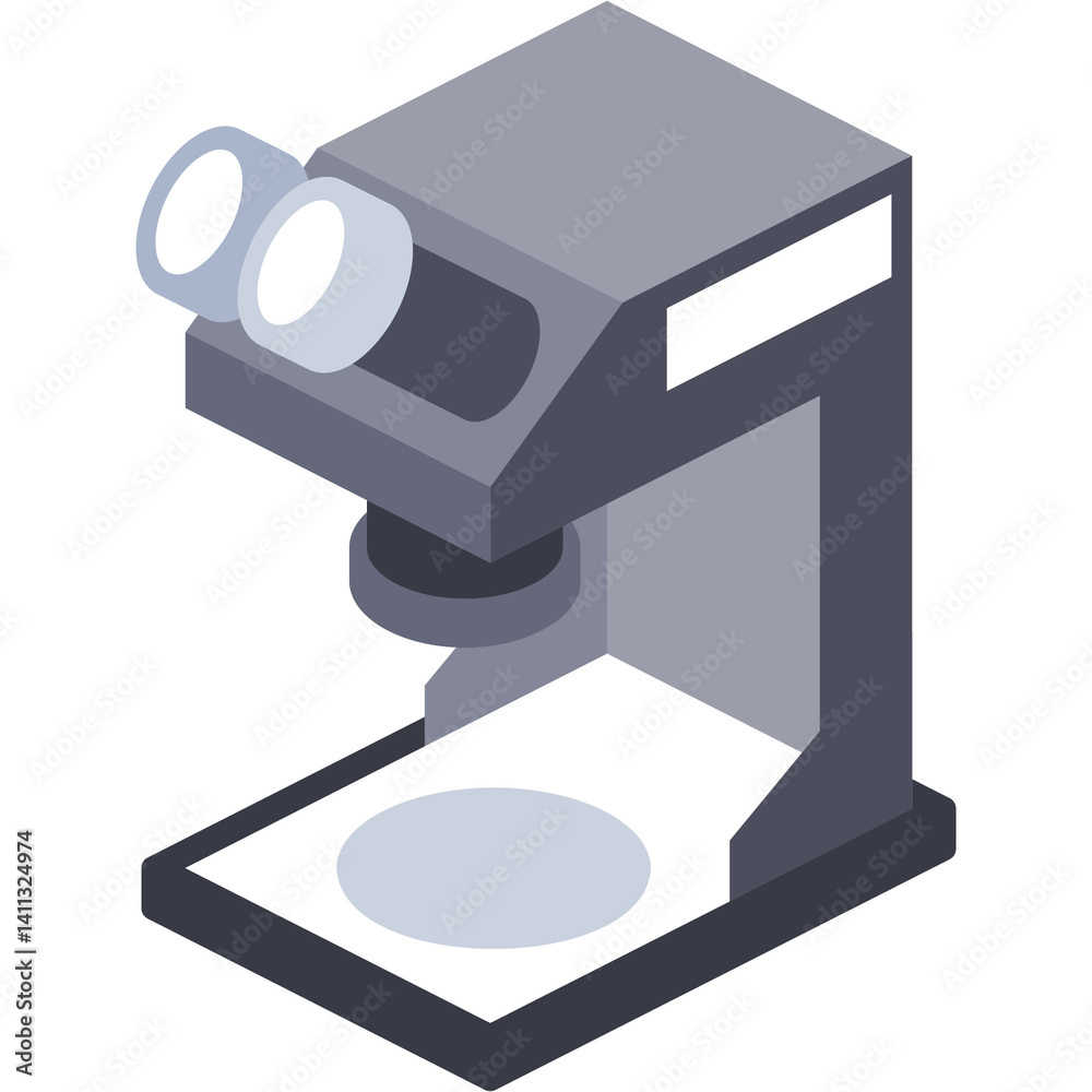 Microscope Illustration Microscope Illustration