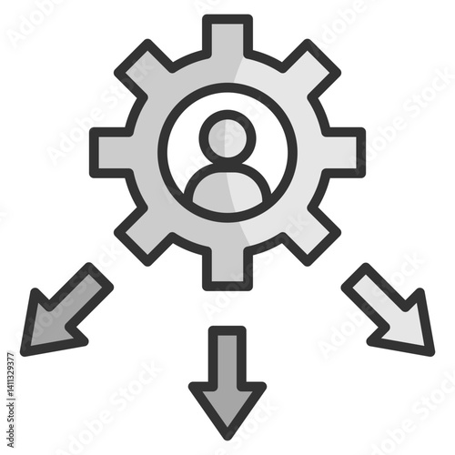 Soft Skills Icon Element For Design