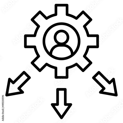 Soft Skills Icon Element For Design