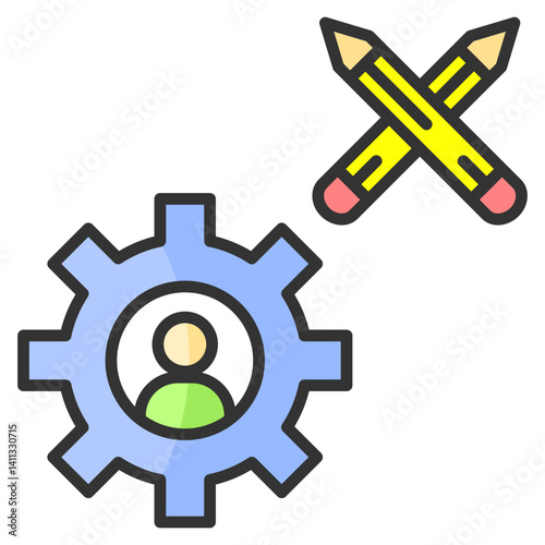 Skills Icon Element For Design