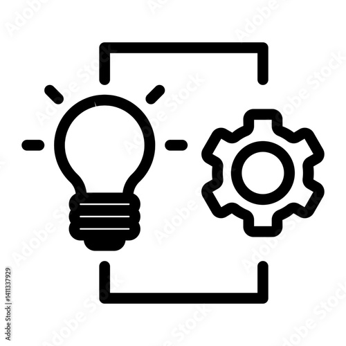 implementation Line Icon