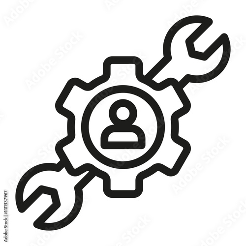 resource Line Icon