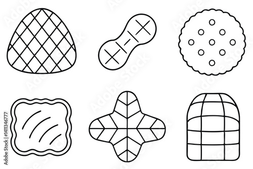 padding line art seamless background vector illustration