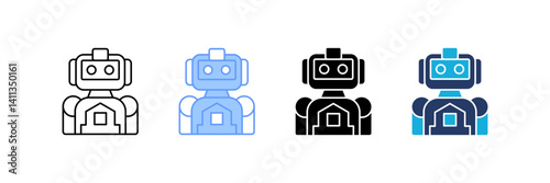 Intelligent Robot Icon