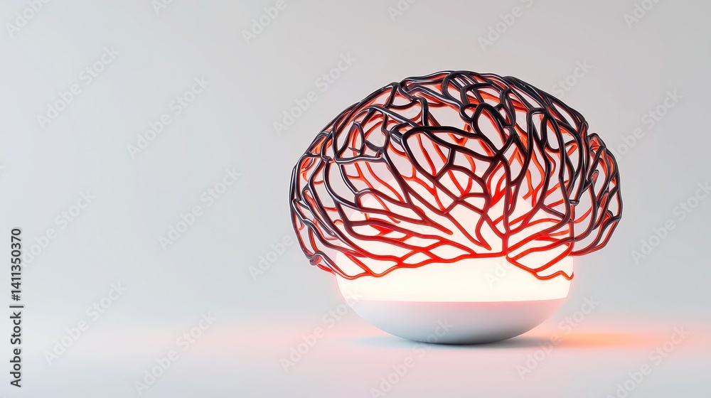 AI neural core, wires intertwining, glowing pulse at center symbolizing dynamic thought and trends, surrounded by an open expanse, showcasing the essence of artificial intelligence. AI neural core, wires intertwining, glowing pulse at center symbolizing dynamic thought and trends, surrounded by an open expanse, showcasing the essence of artificial intelligence.