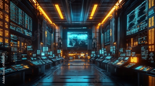 Futuristic Command Center