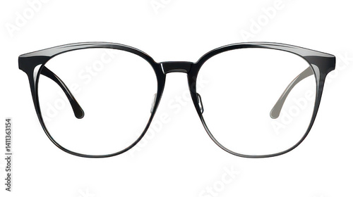 Black Framed Clear Lens Glasses