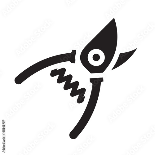 shears Solid icon