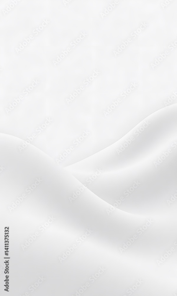 Fototapeta premium A white smooth texture is shown.