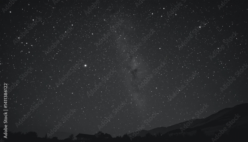 Fototapeta premium stars and clouds