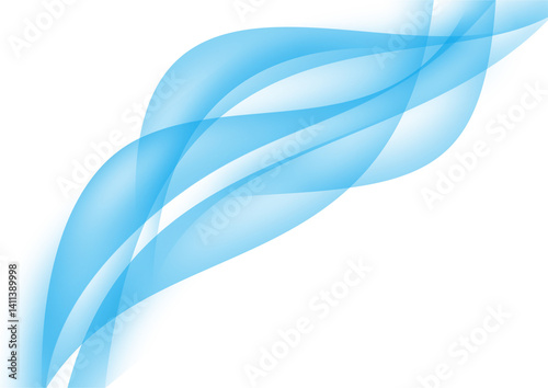 ELEGANT LIGHT BLUE SIMPLE WAVE ABSTRACT BACKGROUND