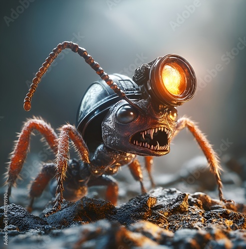 close up of a spider