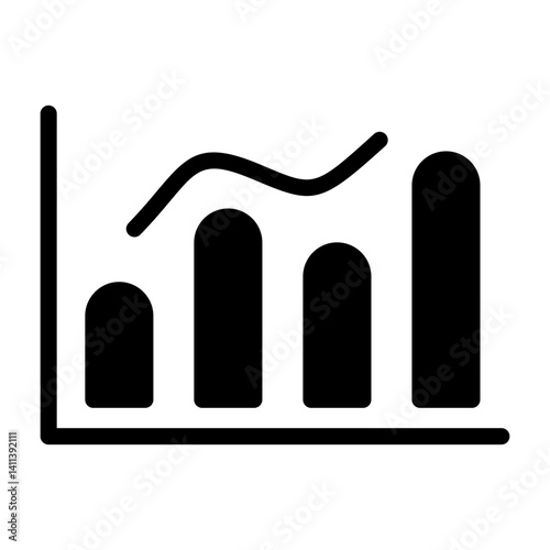 Inflation Graph Icon
