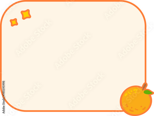 Cute fruit Text box label
