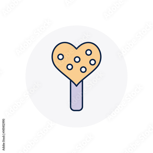 Lollipop  vector icon stock illustration